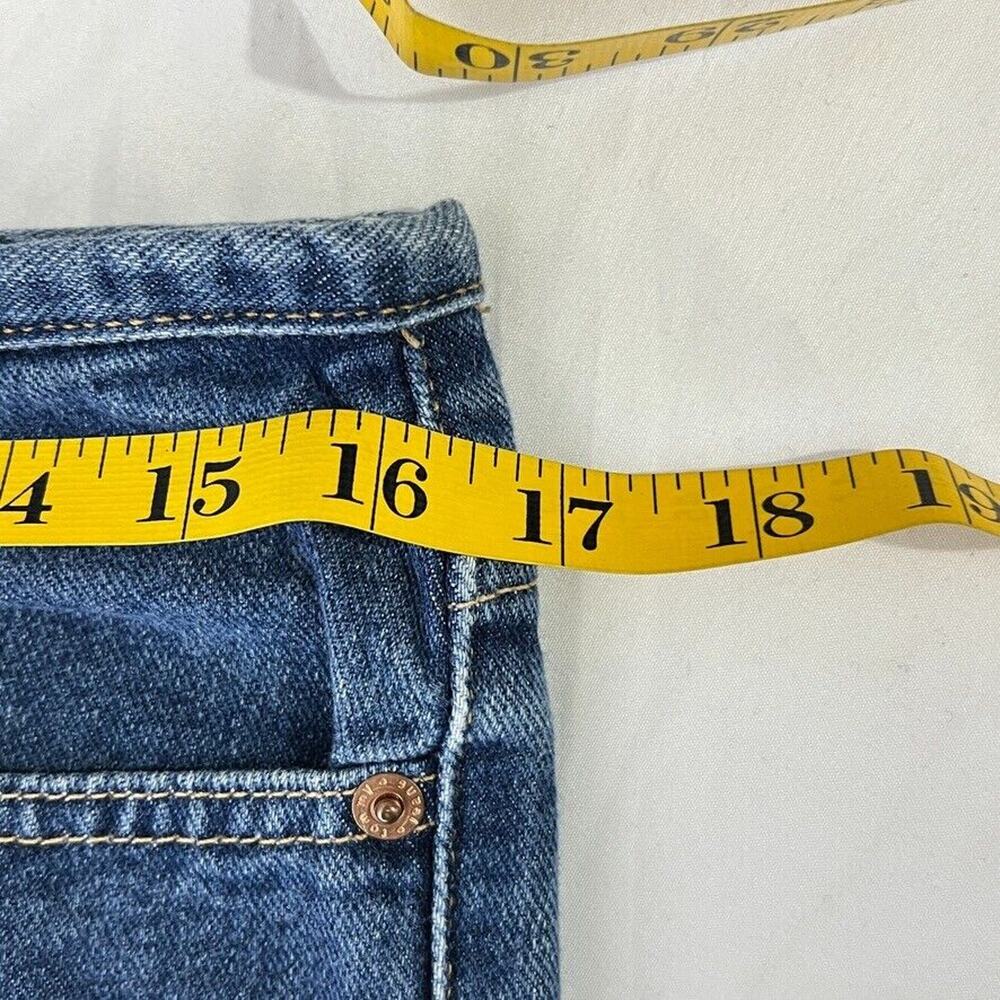 Tommy Hilfiger Blue Denim Vintage 90's Flare Bell Bottom Jeans Size 9 Women's - Picture 12 of 13